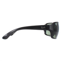 New Ray-Ban Sunglasses 4068 601 Black Crystal Green