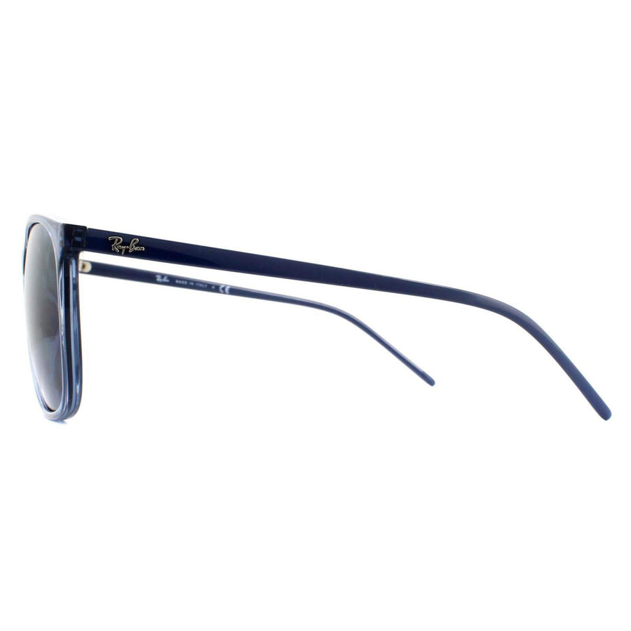 Ray-Ban Sunglasses RB4387 639980 Transparent Blue Blue Gradient