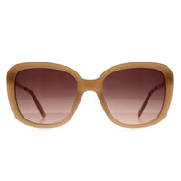 Guess Sunglasses GF6138 57F Cream Brown Gradient