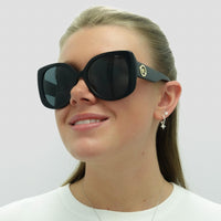 Versace Sunglasses VE4387 GB1/87 Black Dark Grey