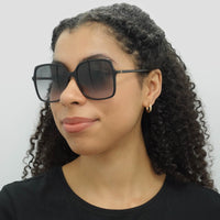 Gucci Sunglasses GG0544S 001 Black Grey Gradient