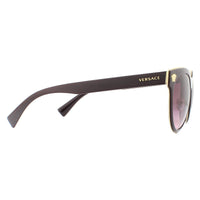 Versace Sunglasses VE2198 12528H Transparent Bordeaux Pink Violet Gradient