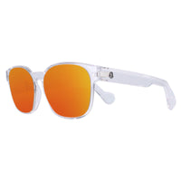 Moncler Sunglasses ML0086 26U Clear Orange Mirror