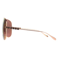 Gucci Sunglasses GG1436S 003 Gold Red