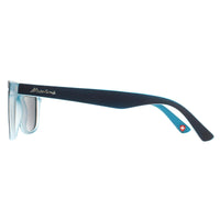 Montana Sunglasses MP41 C Black Blue Rubbertouch Grey Polarized