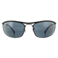 Ray-Ban Sunglasses Olympian RB3119 9161R5 Top Black & Demi Shiny Black Blue