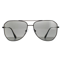 Prada Sunglasses PR63XS 1AB08G Black Grey Polarized