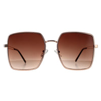 Guess Sunglasses GF0419 28F Shiny Rose Gold Brown Gradient