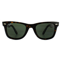 Ray-Ban Sunglasses Wayfarer 2140 902 Tortoise Green G-15 Medium 50mm