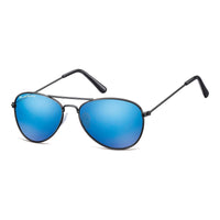 Montana Sunglasses 964 A Black Blue Revo Mirror