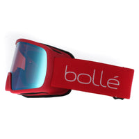 Bolle Ski Goggles Nevada Jr BG050010 Matte Red Carmine Azure