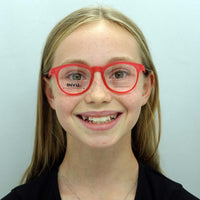 INVU Glasses Frames K4805 B Frosty Fuchsia Women