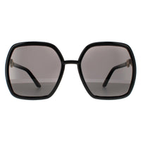 Gucci Sunglasses GG0890S 001 Black and Gold Grey