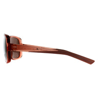 Nike Sunglasses Audacious S FD5094 668 Fossil Rose Rose Gold Mirror