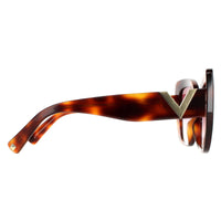 Valentino Sunglasses VA4057 50118H Light Havana Purple Gradient