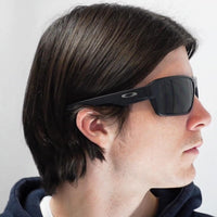 Oakley Sunglasses Double Edge OO9380-01 Matt Black Dark Grey