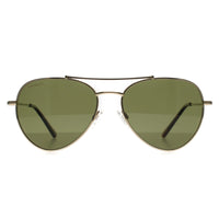 Serengeti Sunglasses Pete SS599005 Shiny Light Gold Mineral 555nm Polarized Photochromic