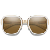 Smith Sunglasses Aveline VK6 SP White Gold Bronze Polarized