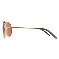 Serengeti Sunglasses Carrara 8546 Shiny Gold Gold Drivers Mineral Polarized