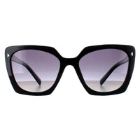 Prada Sunglasses PR23ZS 1AB5W1 Black Grey Gradient Polarized