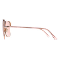 Jimmy Choo Sunglasses ALIANA/S PY3 2S Copper Gold Nude Pink Flash Silver Mirror
