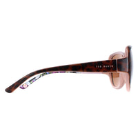 Ted Baker Sunglasses TB1394 Shay 132 Havana Brown Flower Print Brown