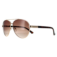 Guess Sunglasses GF0221 32F Gold Brown Gradient