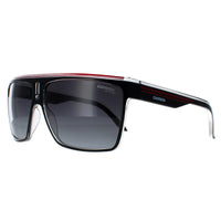 Carrera Sunglasses 22 OIT/9O Black Red Gold Dark Grey Gradient