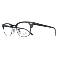 Ray-Ban Glasses Frames RX5154 Clubmaster 8232 Grey on Black Men Women