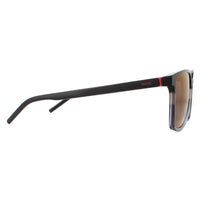 Hugo by Hugo Boss Sunglasses HG 1128/S 08A AO Black Grey Red Mirror