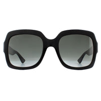 Gucci GG0036SN Sunglasses Black Grey Gradient