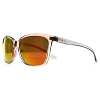 Smith Sunglasses Colette/N 690 X6 Transparent Beige Brown Orange Mirror Chromapop