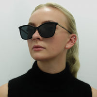 Jimmy Choo Sunglasses BA/G/S 807 IR Black Grey