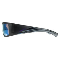 Arnette Sunglasses Neuralyzer AN4286 2710Y7 Matte Transparent Grey Blue Mirror