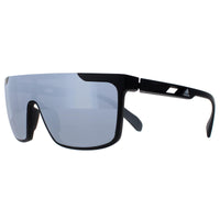 Adidas Sunglasses SP0020 02C Matte Black Contrast Mirror Silver