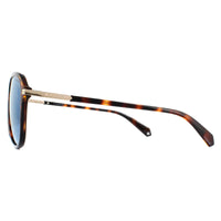 Polaroid Sunglasses PLD 2070/S/X 086 5X Dark Havana Grey Blue Mirror Polarized