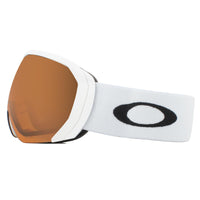 Oakley Ski Goggles Flight Path XL OO7110-11 Matte White Prizm Snow Persimmon