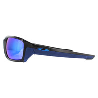 Oakley Sunglasses Straightlink OO9331-27 Polished Black Prizm Sapphire