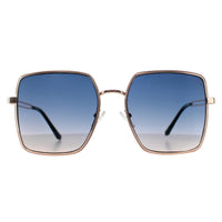 Guess Sunglasses GF0419 28W Shiny Rose Gold Blue Gradient