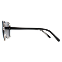Sunoptic Sunglasses AP102 A Black Clear Smoke