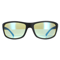 Serengeti Sunglasses Bormio SS009002 Matte Black Saturn Polarized 555nm Blue