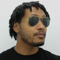 Ray-Ban Sunglasses Aviator 3025 001/58 Gold Polarized