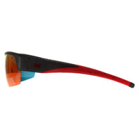 Caterpillar Sunglasses CTS-8022 108P Matte Metallic Grey Red Mirror Polarized
