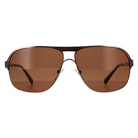 Police Sunglasses S8292M A40P Brown Brown Polarized