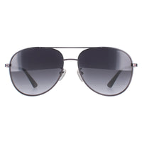 Police Sunglasses SPL777C Chief 1 08Y8 Matte Gunmetal Smoke Grey Gradient