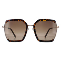 Guess Sunglasses GF0418 52F Dark Havana Brown Gradient