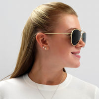 Bally Sunglasses BY0024-D 30N Gold Green