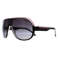 Carrera Sunglasses Speedway/N T4O 9O Black Crystal White Red Dark Grey Gradient