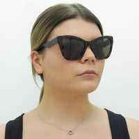 Versace Sunglasses VE4417U 535973 Havana Pattern Dark Brown