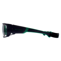 Cairn Sunglasses Skim 190 Matte Midnight Vivid Green Polarized Hydrophobic Watersports